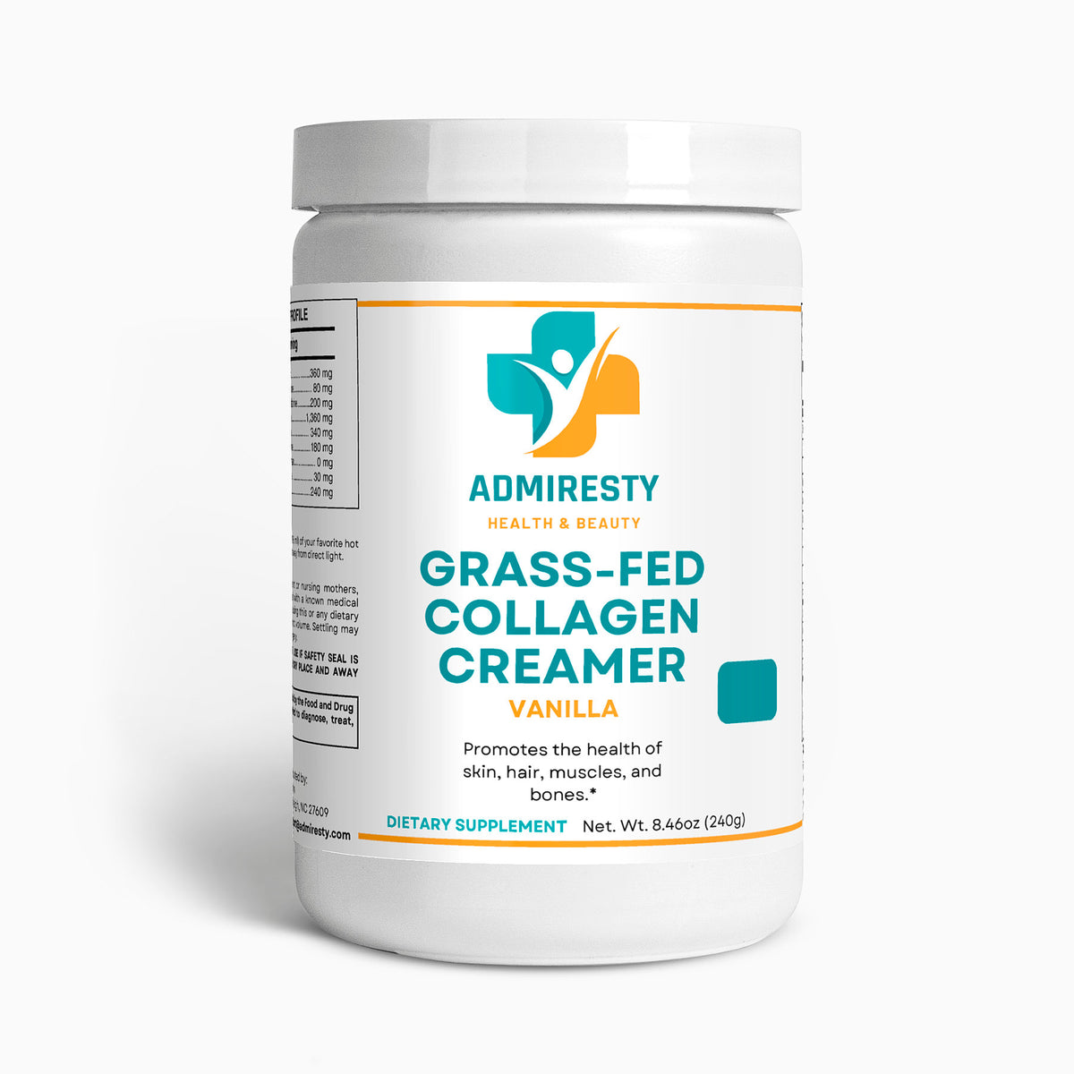 Grass-Fed Collagen Creamer (Vanilla)