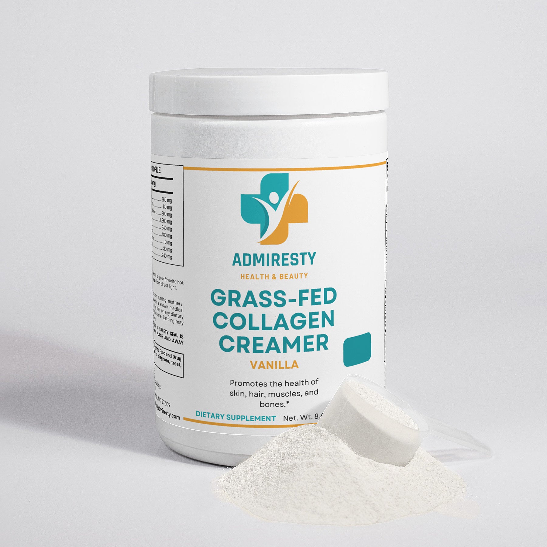 Grass-Fed Collagen Creamer (Vanilla)