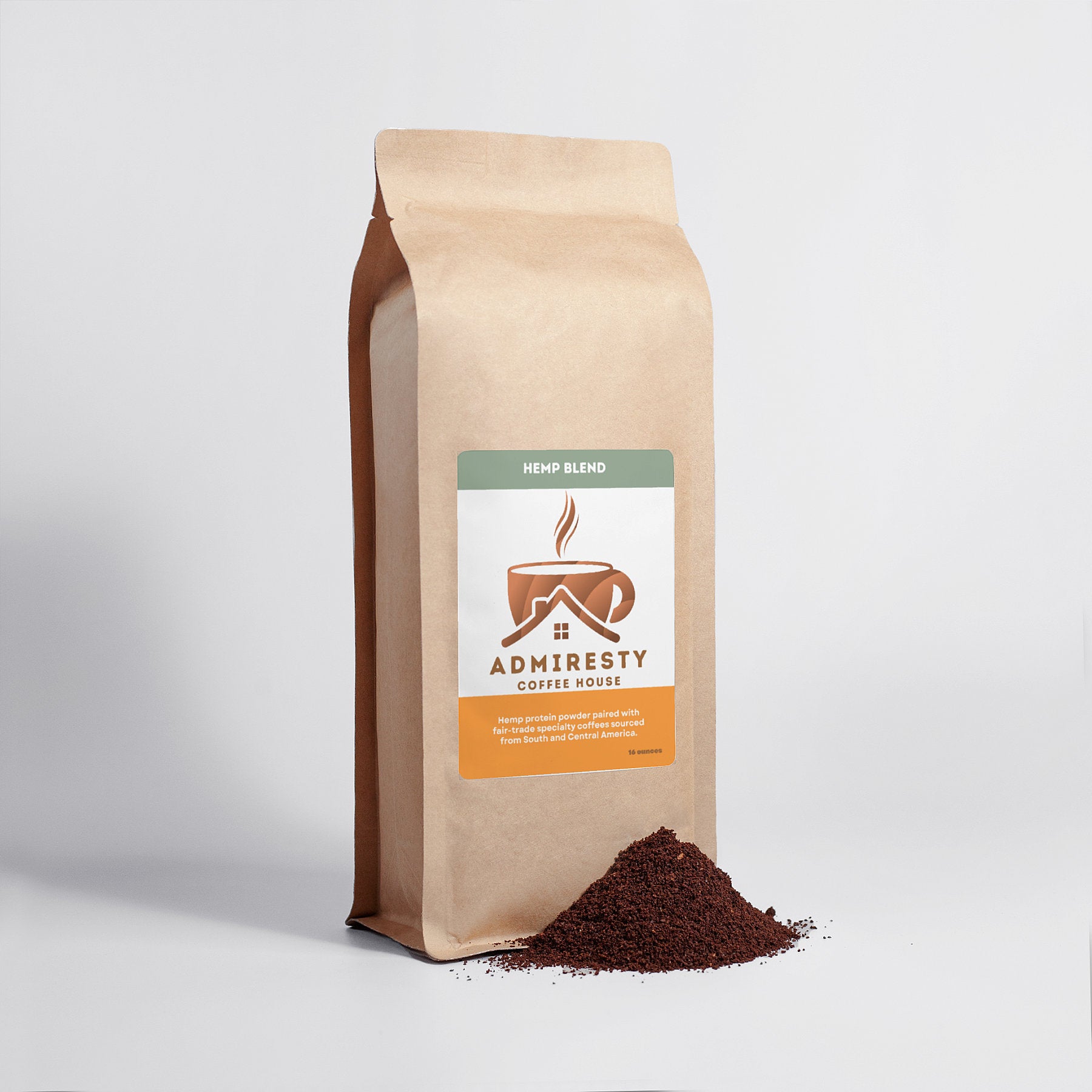 Hemp Coffee Blend - Medium Roast 16oz