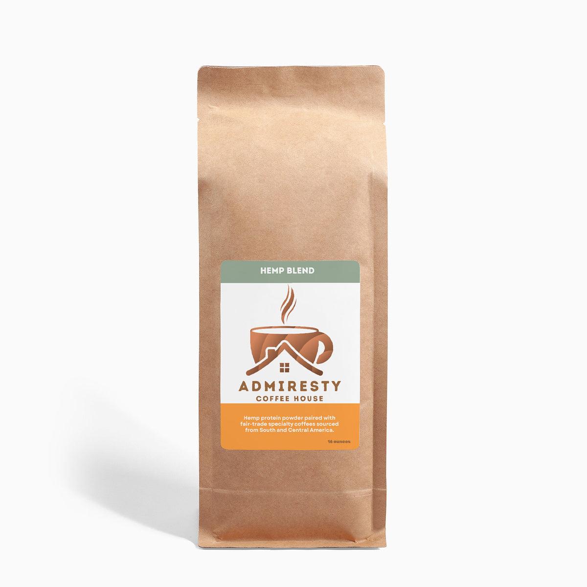 Hemp Coffee Blend - Medium Roast 16oz