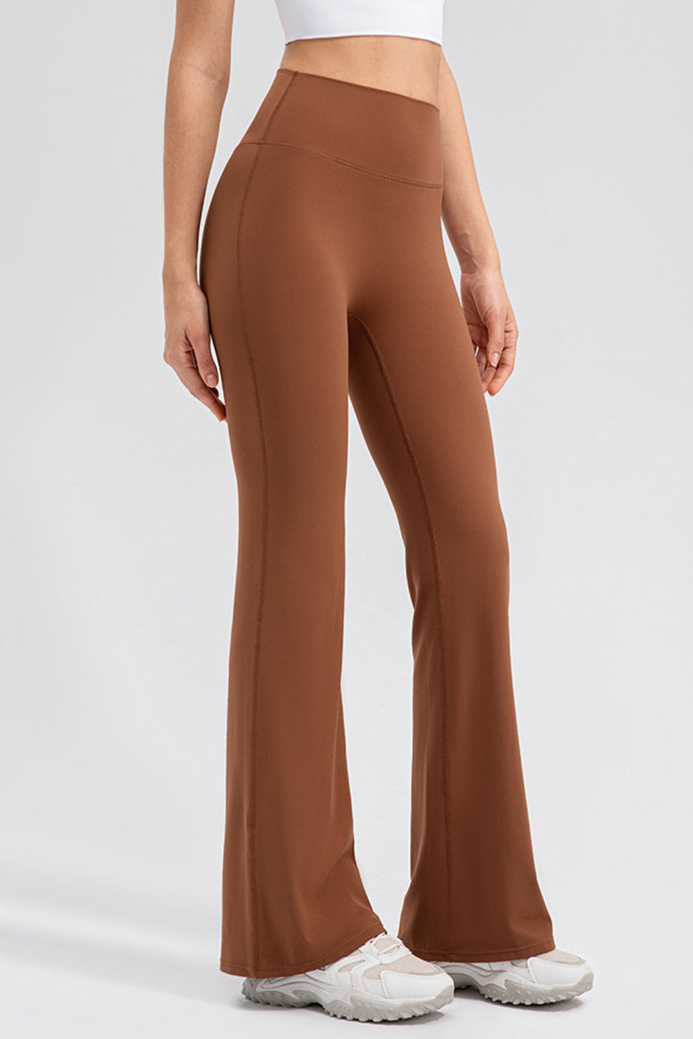 High Waist Straight Active Pants