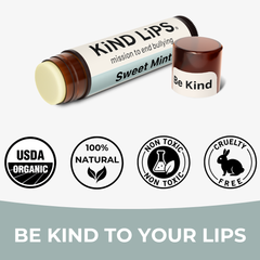 Sweet Mint, Organic Lip Balm, 1-Pack