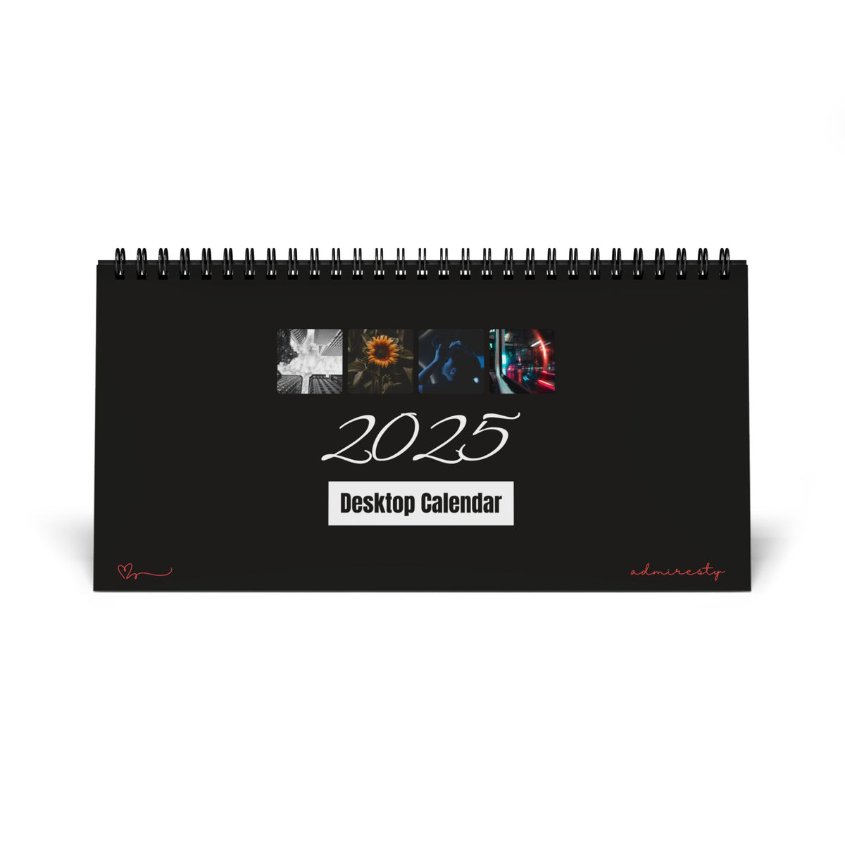 Desktop Calendar (2025 grid)