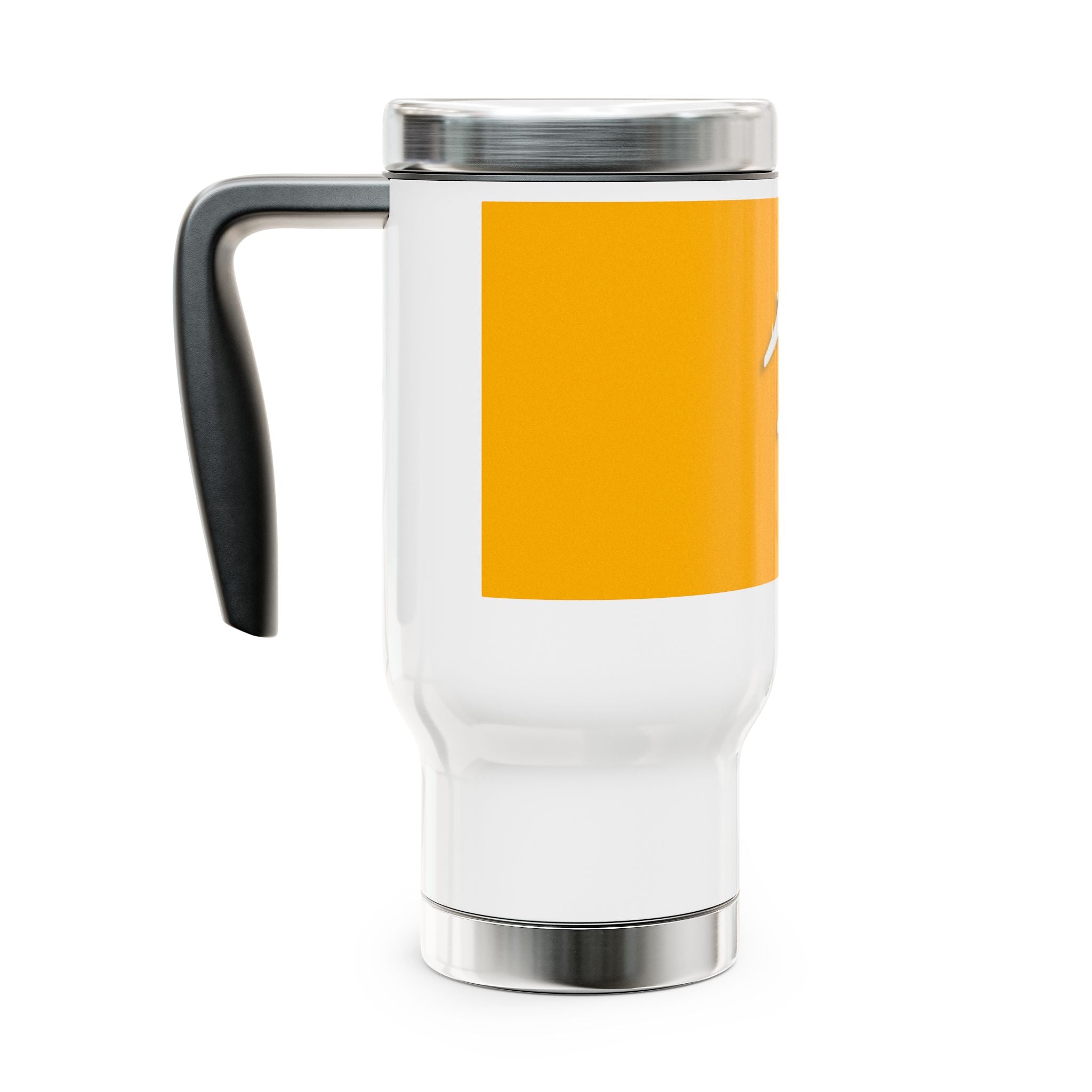 Stainless Steel Travel Mug with Handle, 14oz