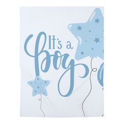 "It's a Boy" Baby Swaddle Blanket