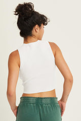 HYFVE Ribbed Knit Cropped Tank