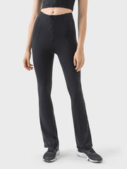 Millennia Zipper Detail High Waist Active Pants