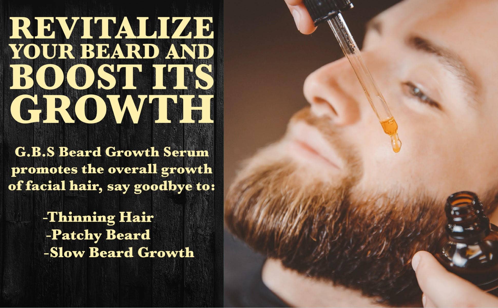 GBS Beard Growth Kit